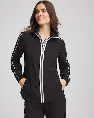 BLACK Contac 1型 Zenergy® UPF Contrast Jacket | Chico's